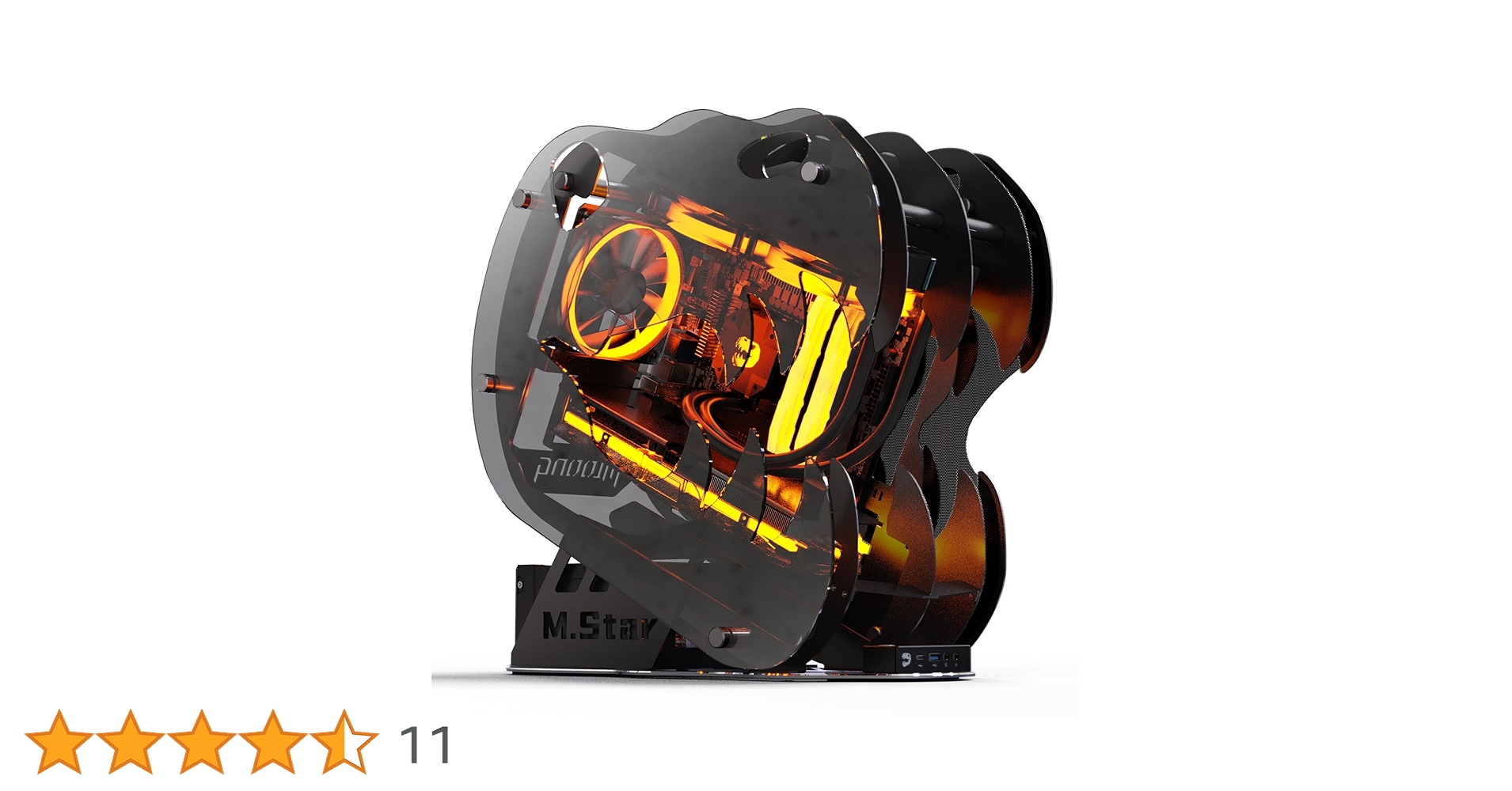 ゲーミング PCケース ゲーミング 恐竜の頭如く RGB 水冷対応 Amazon.co.jp: 【異形 竜頭型】 PCケース ゲーミングpcケース